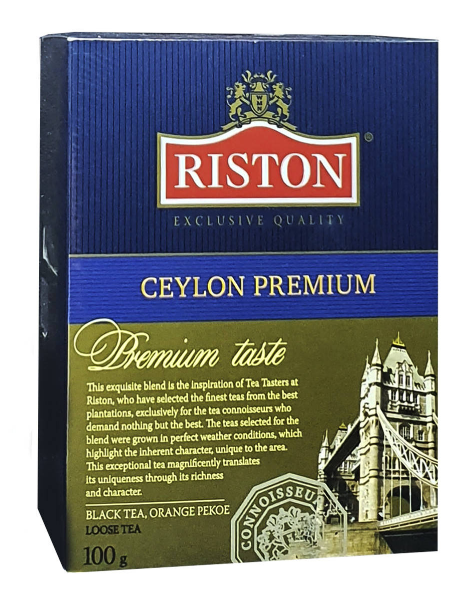 

Чай черний Riston Ceylon Premium 100 г (54146)
