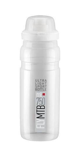 

Фляга ELITE Fly МТВ прозора з сірим лого 750ml