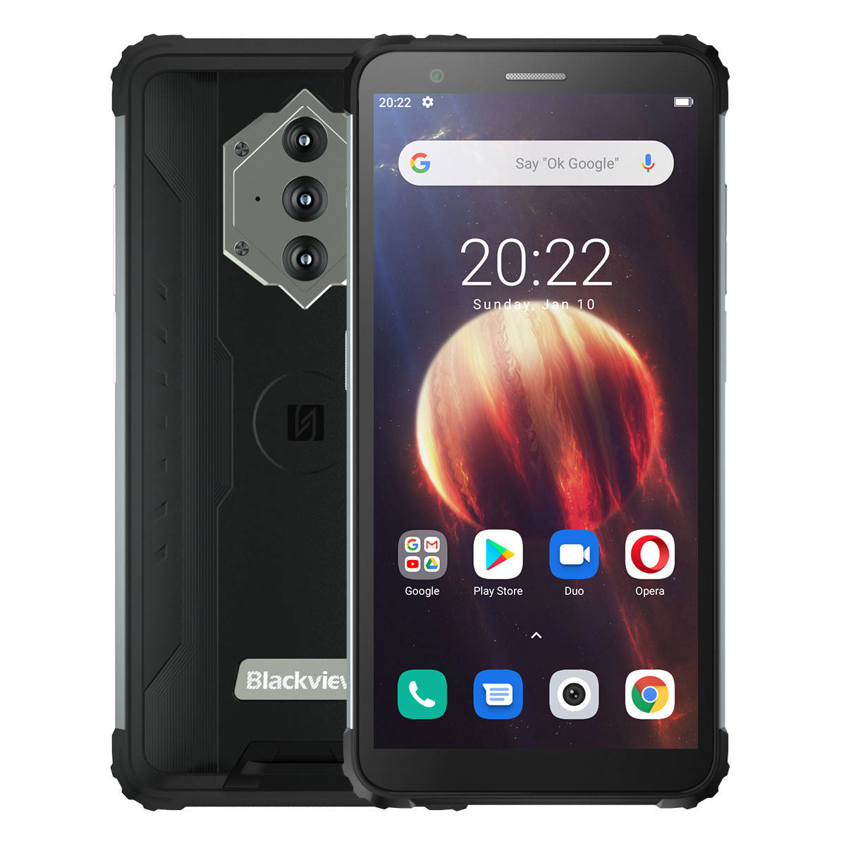 

Смартфон Blackview BV6600 black, Черный