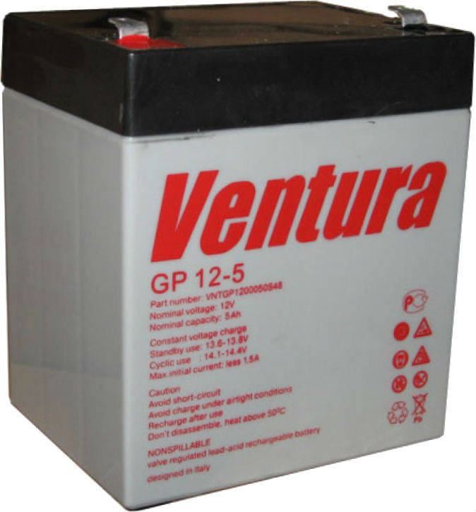 

АКБ VENTURA GP 12-5 (12В, 5Ач )
