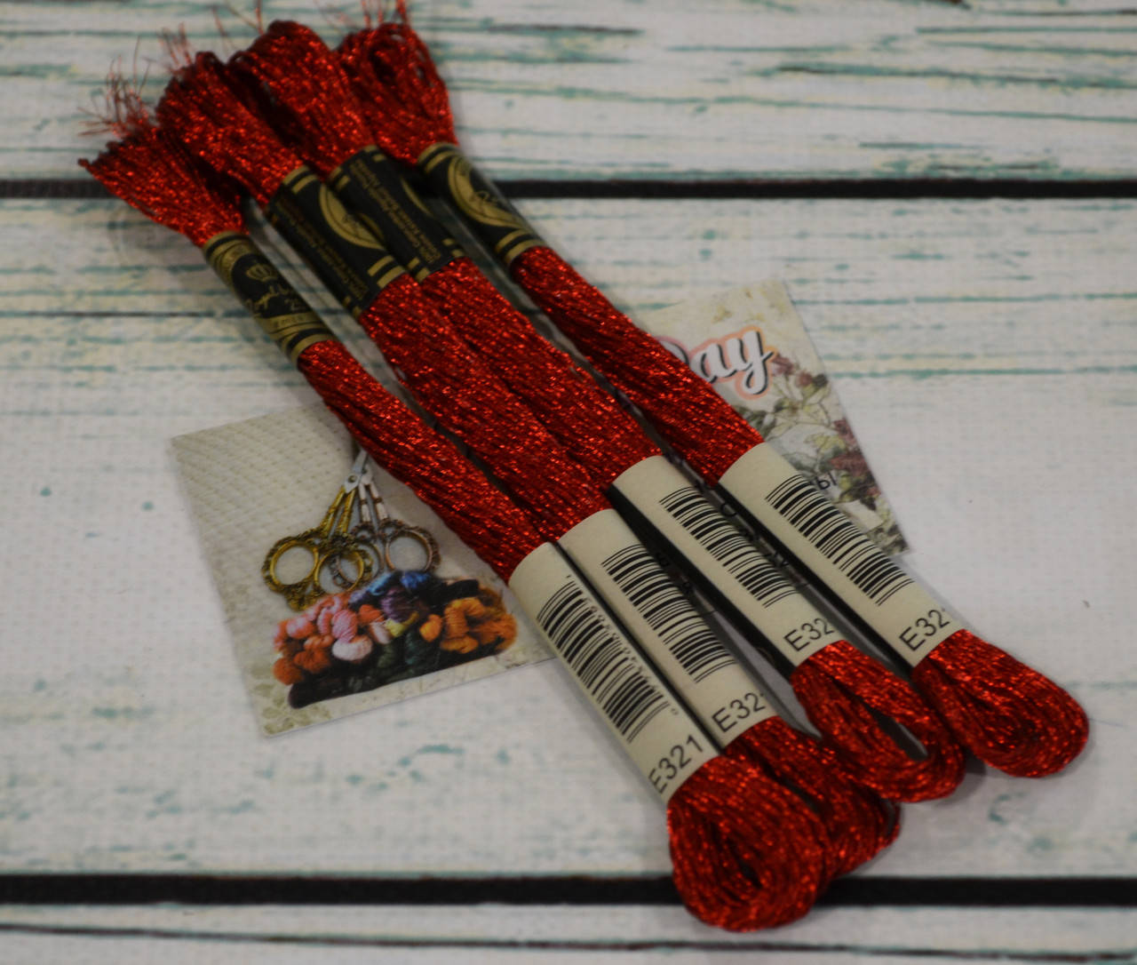 

Мулине Royal Broderie металлик (люрекс), цвет №Е321