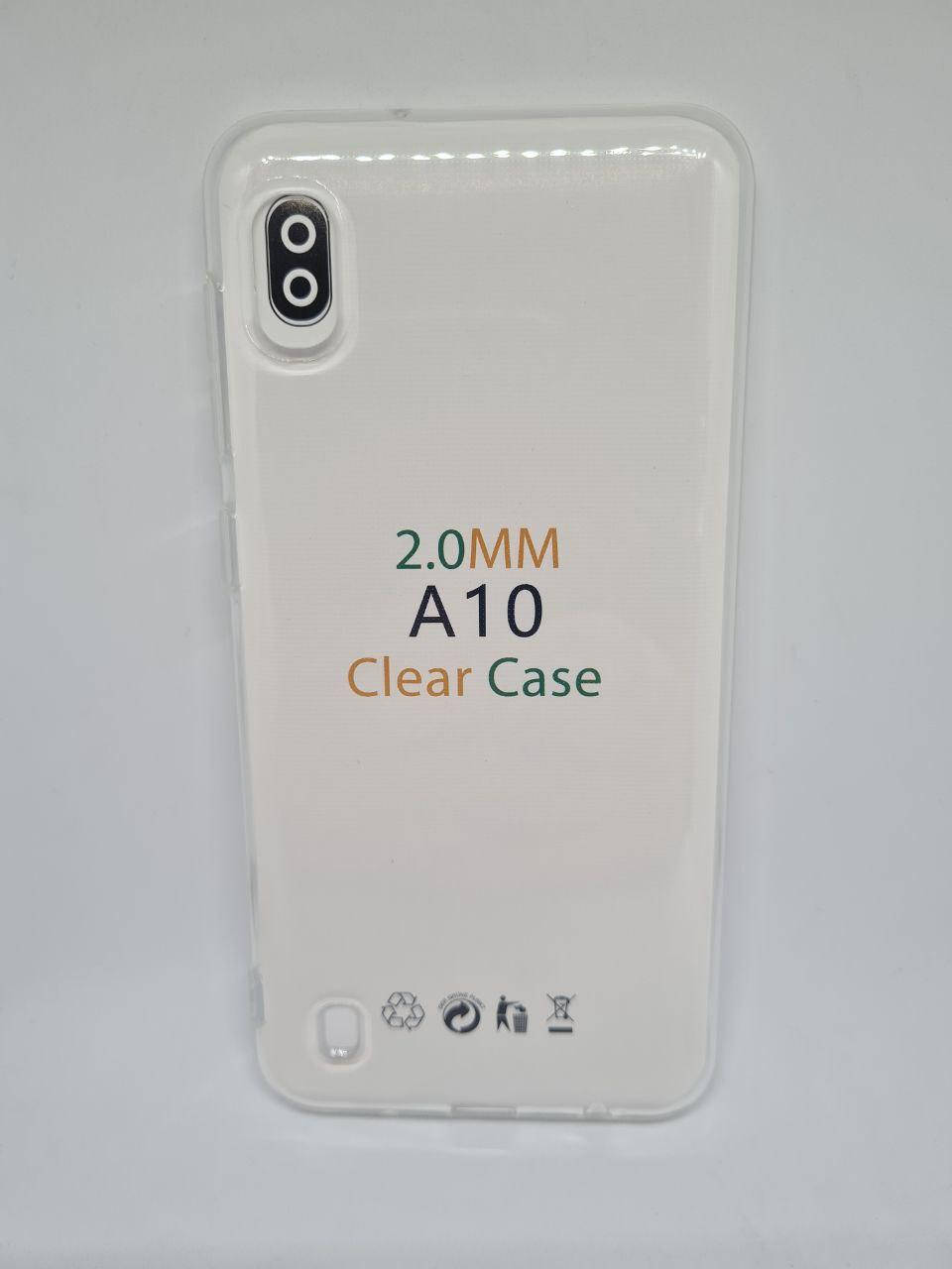 

Прозрачный силиконовый чехол 2 мм. для Samsung Galaxy A10