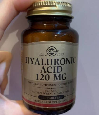 

Гиалуроновая кислота Solgar Hyaluronic Acid 120 mg 30 таб Для суставов и связок
