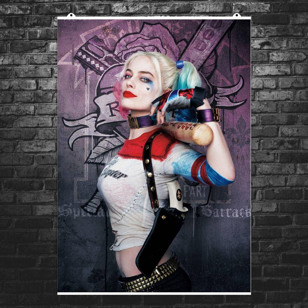 

Постер "Suicide Squad. Харли Квинн". Harley Quinn, Отряд Самоубийц. Размер 106x75см (A0). Глянцевая бумага