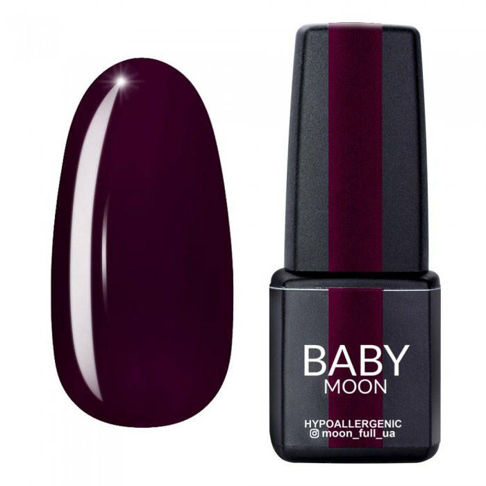 

Гель-лак Baby Moon Burgundy №09, 6 мл (винный)