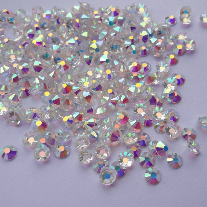 

Стразы ss30 Transparent AB (6.5мм) 50шт "Crystal Premium"