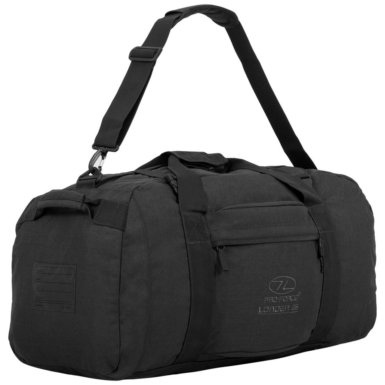

Дорожня сумка-рюкзак Highlander Loader 65 Holdall Black (LR065-BK), Черный