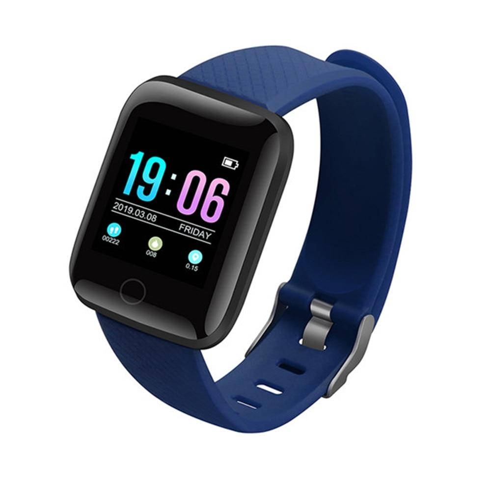 

Умные смарт часы Smart Watch MSD13 с тонометром. Фитнес браслет трекер Синие