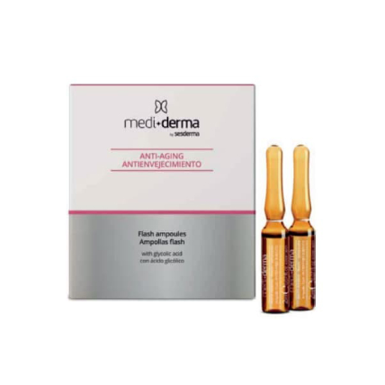 

Пилинг - сыворотка для лица Medi+Derma Flash Ampoules Anti-Aging