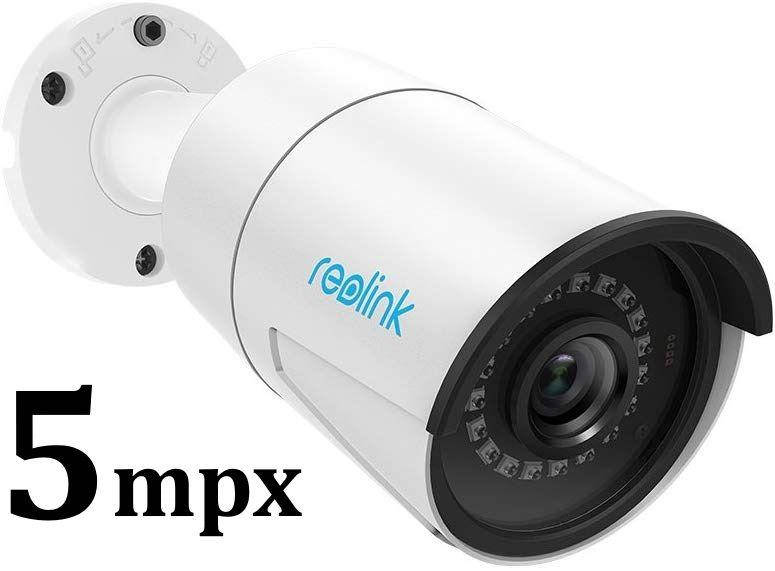 

Reolink RLC-410 5MP уличная IP камера видеонаблюдение, наружная POE