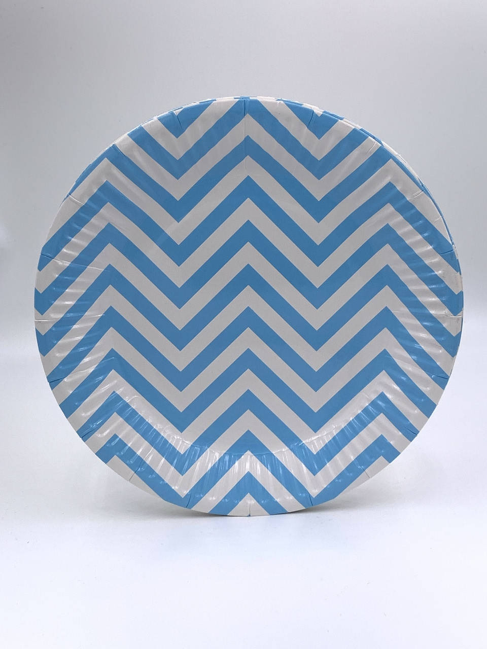 

Тарелки праздничные "Зиг Заг" Голубые (10шт.)