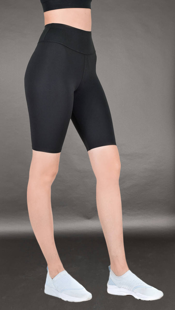 

Велосипедки женские из плотного эластана черного цвета размеры от 42 до 52, Черный