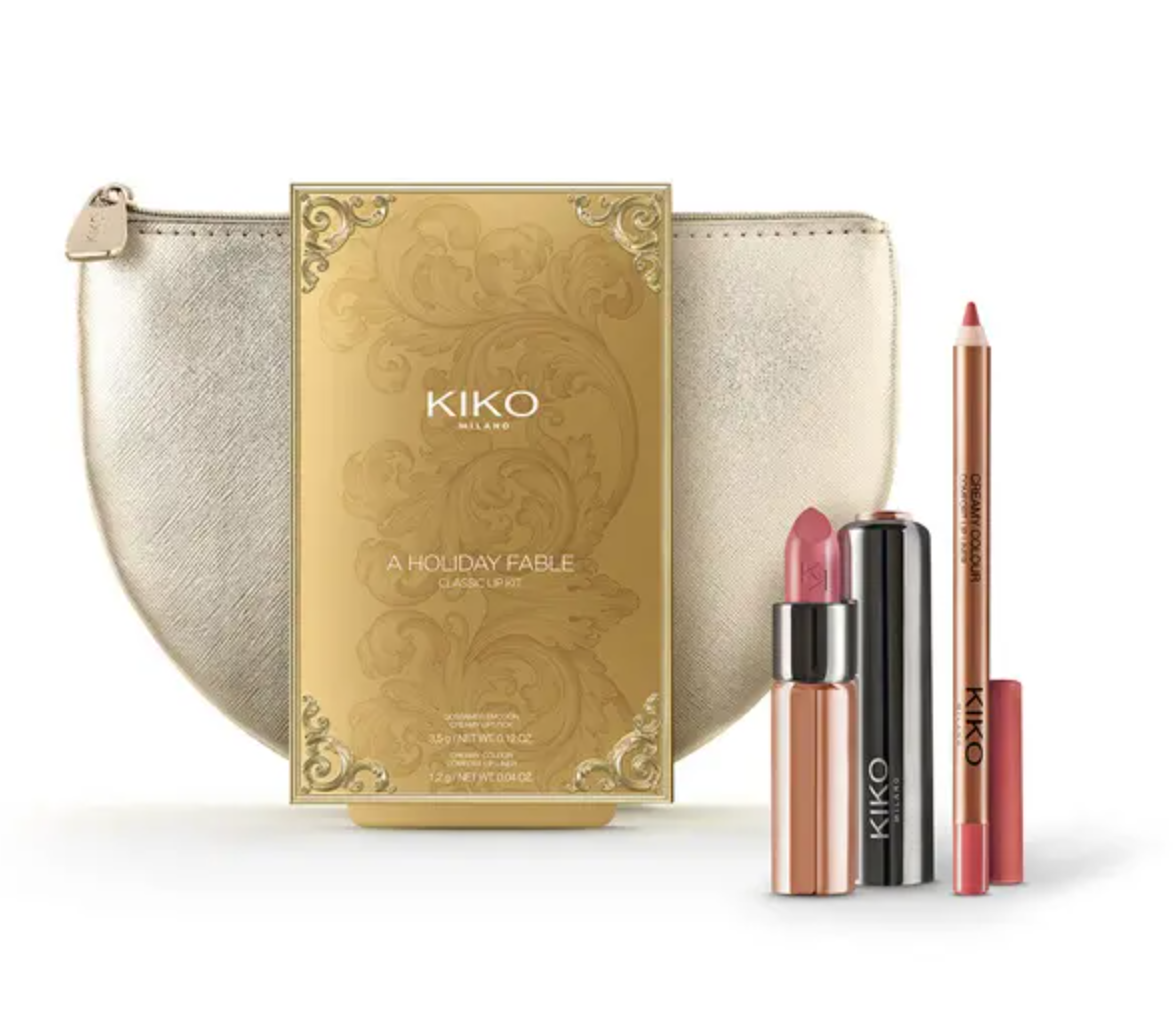 

Набор для губ A Holiday Fable Classic Lip Kit Kiko Milano (02 Mocaccino Lovers)