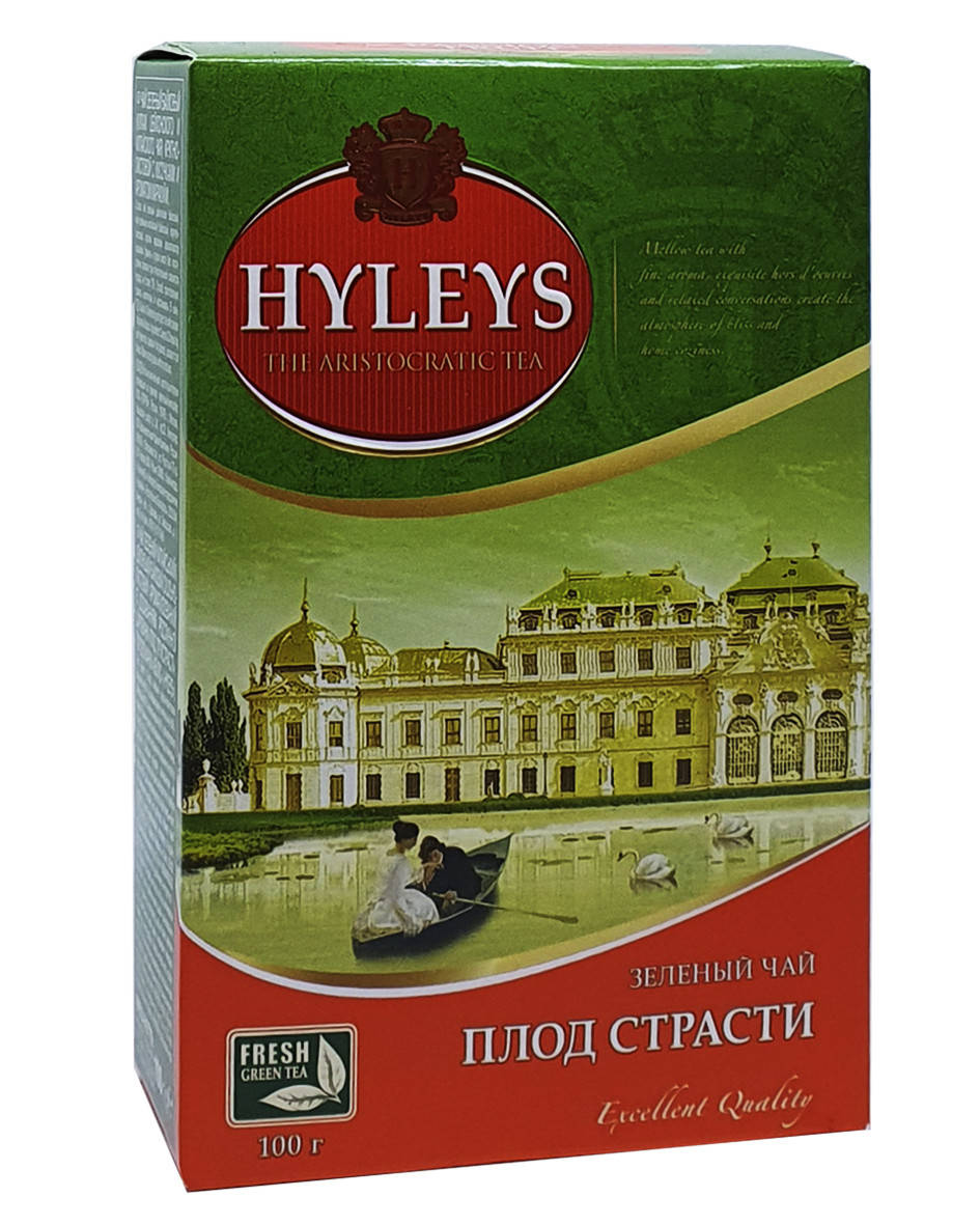 

Чай зелений з маракуйєю Hyleys Плід пристрасті 100 г (653)