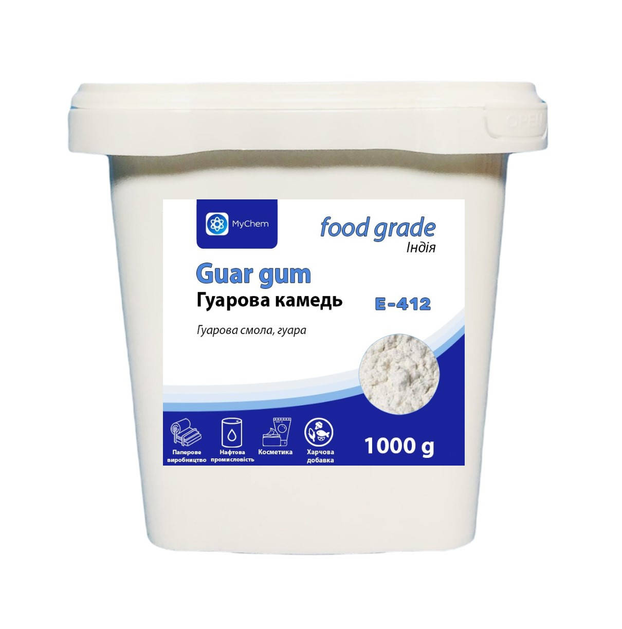 

Гуаровая камедь 1 кг Пищевая добавка Е-412