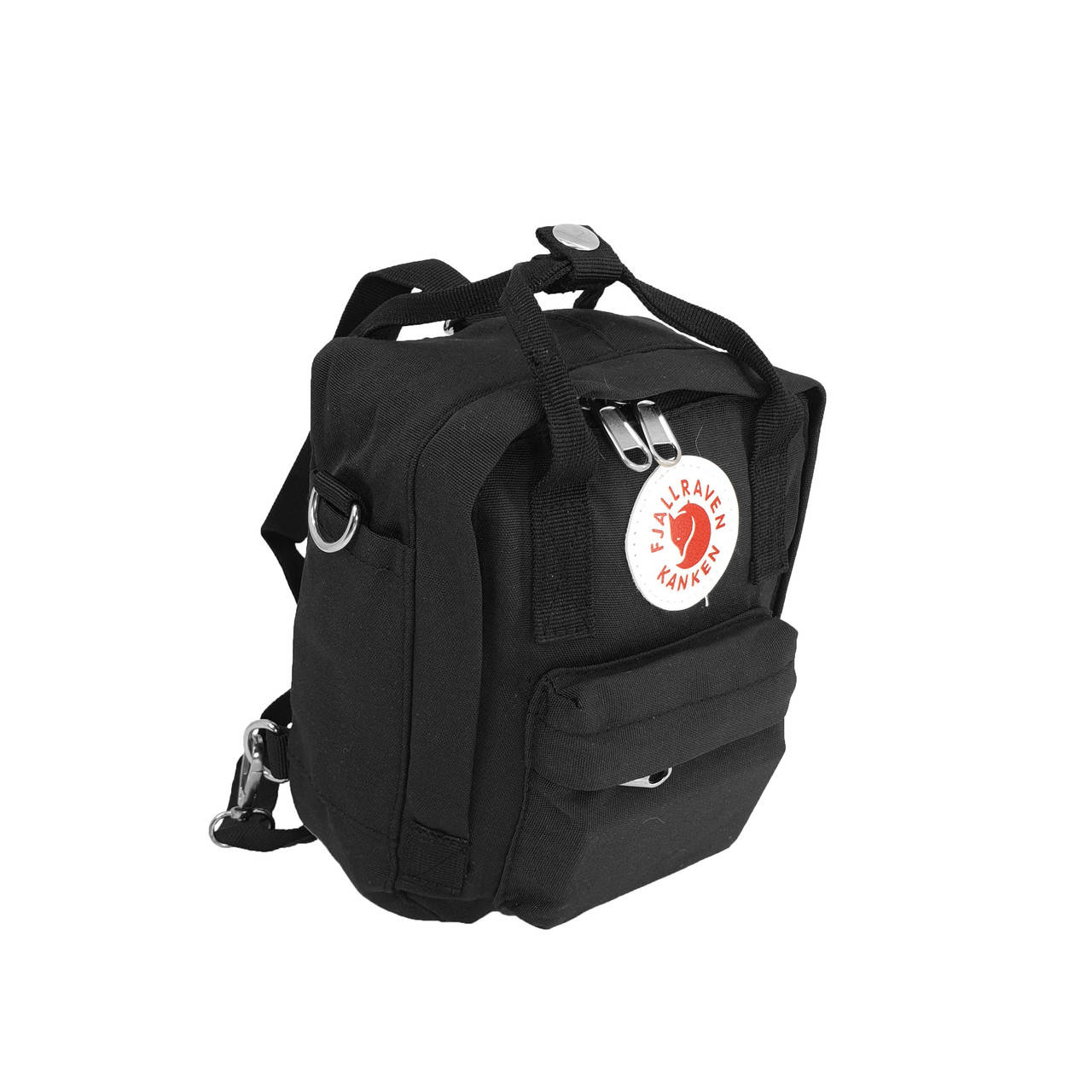 

Мини сумка-рюкзак Fjallraven Kanken на 2л, Черный