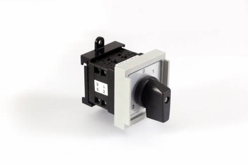 

Переключатель фаз Spamel 40А на дин рейку SK40-2.866/S10 (0-1,0-2,0-3)