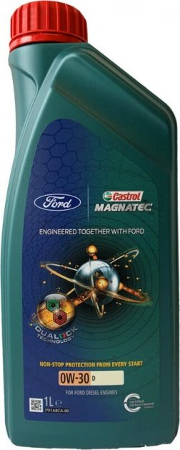 

Моторное масло Castrol Magnatec Professional D 0W-30 (Ford) 1л