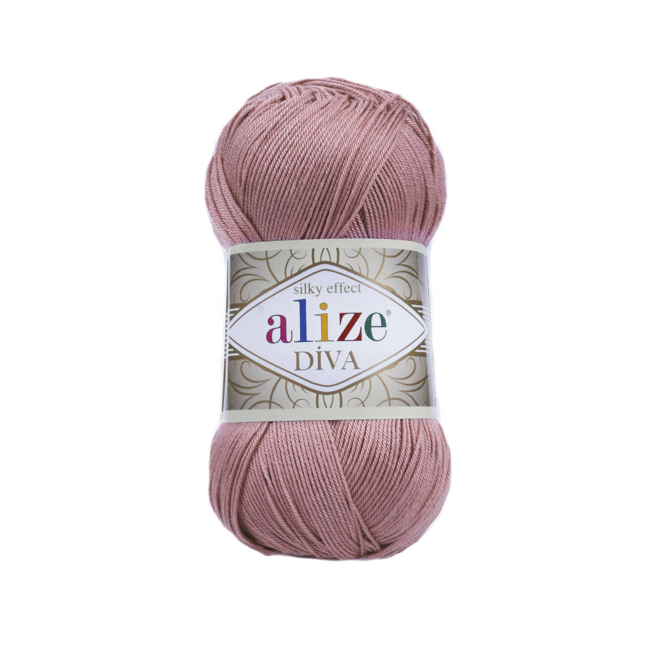 

Пряжа Alize Diva 354 сухая роза (Ализе Дива)