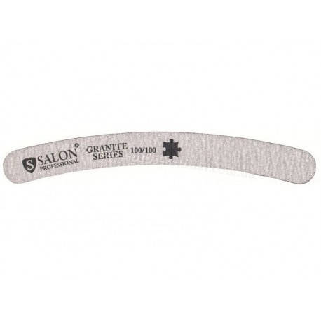 

Пилочки Salon 100/100 серая банан