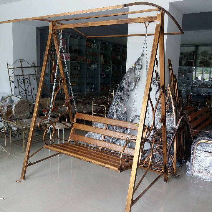 

Кованая качеля разборная.