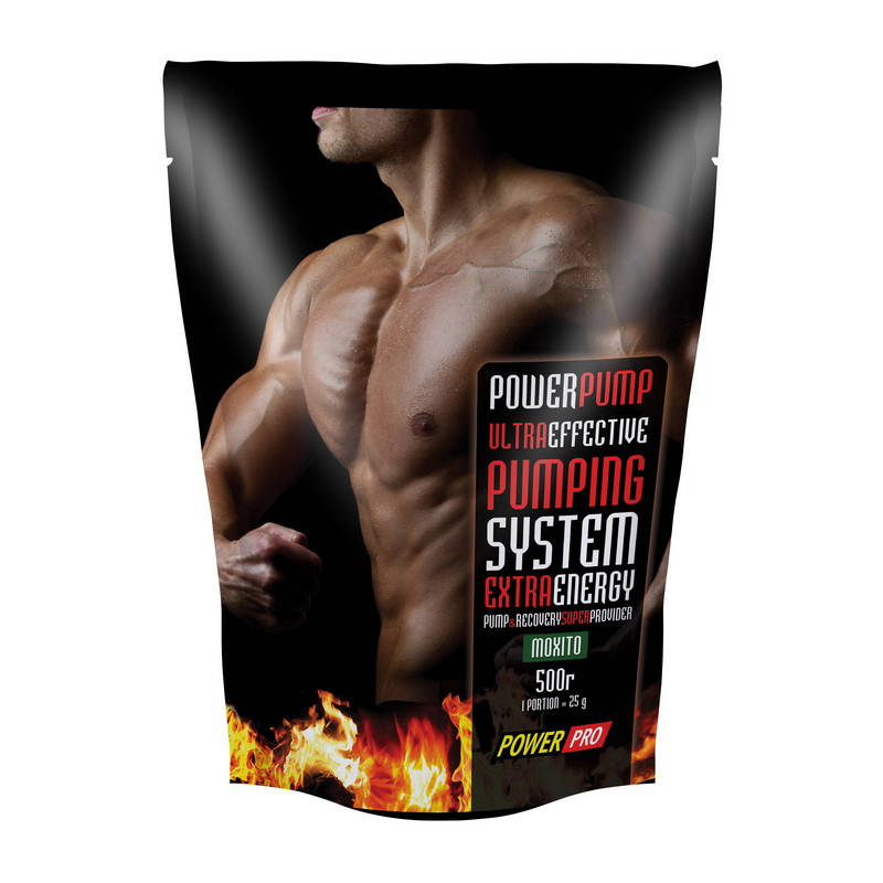 

Предтрен Power Pro Power Pump 500 g Предтренеровочный комплекс