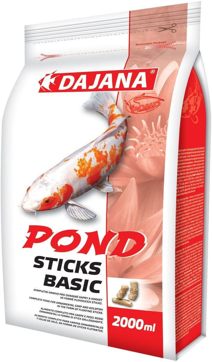 

Корм для прудовых рыб в виде белых палочек Dajana Pond Sticks Basic 180 г