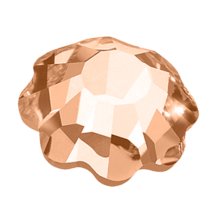 

Стразы-цветочки Preciosa (Чехия) ss20 Crystal Apricot, Персиковый