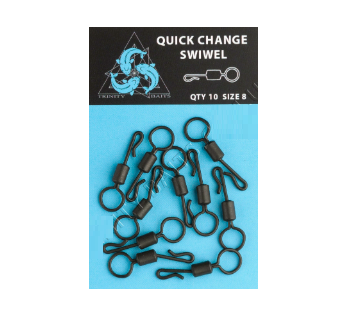 

Вертлюг шарнирный с кольцом TRINITY Quick change swiwel 10 шт