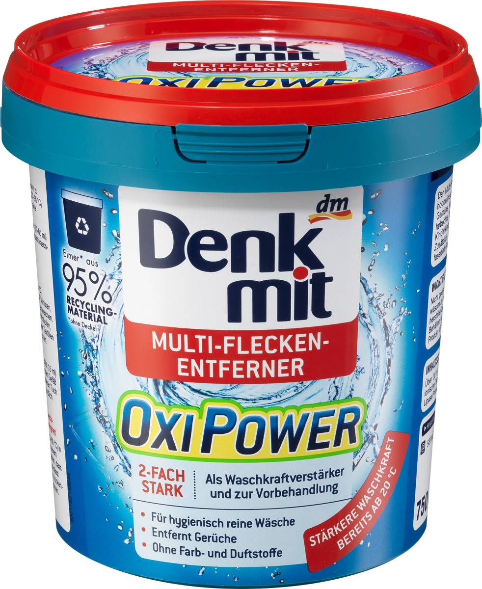 

Denkmit Oxi Power порошок-пятновыводитель для цветного белья 750 г