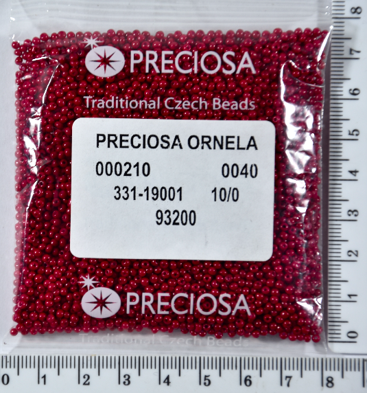 

Бисер PRECIOSA №10/0 натурал №93200 пакет 50 грамм уп=1пакет