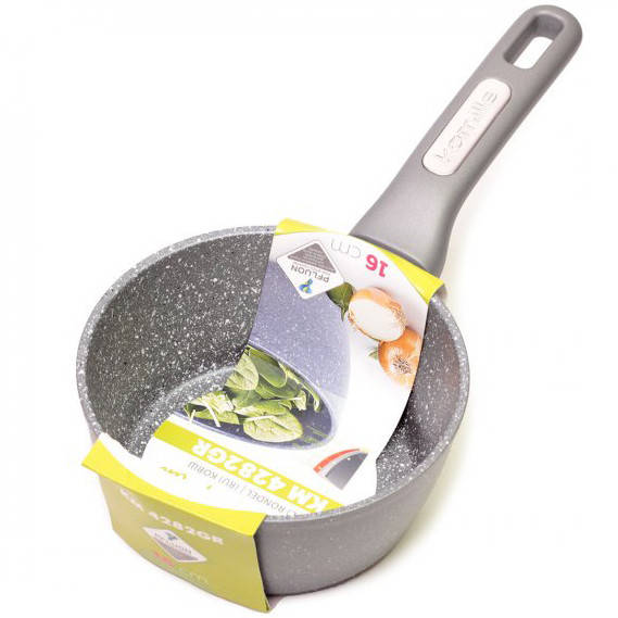 

Ковш 1.2л с гранитным покрытием Kamille (4282GR), Серый