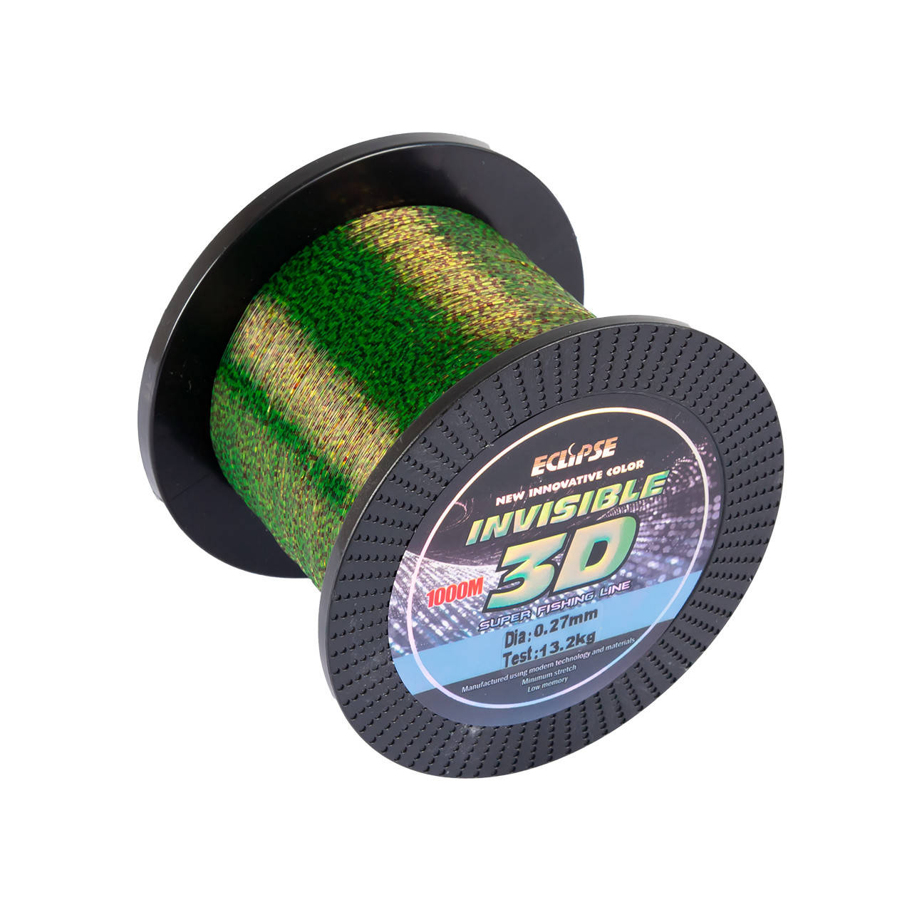 

Леска 3D Invisible Eclipse 1000 м 0.27, Зелёный