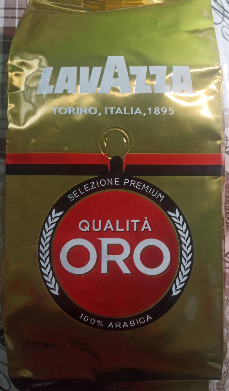 

Кава в зернах Lavazza Qualita Oro 1кг лавацца арабика