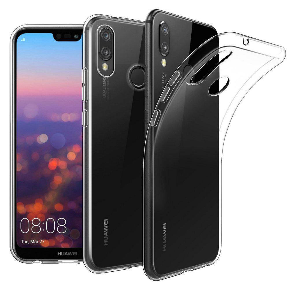 

Силиконовый прозрачный чехол бампер накладка для Huawei (Хуавей) P20 Pro