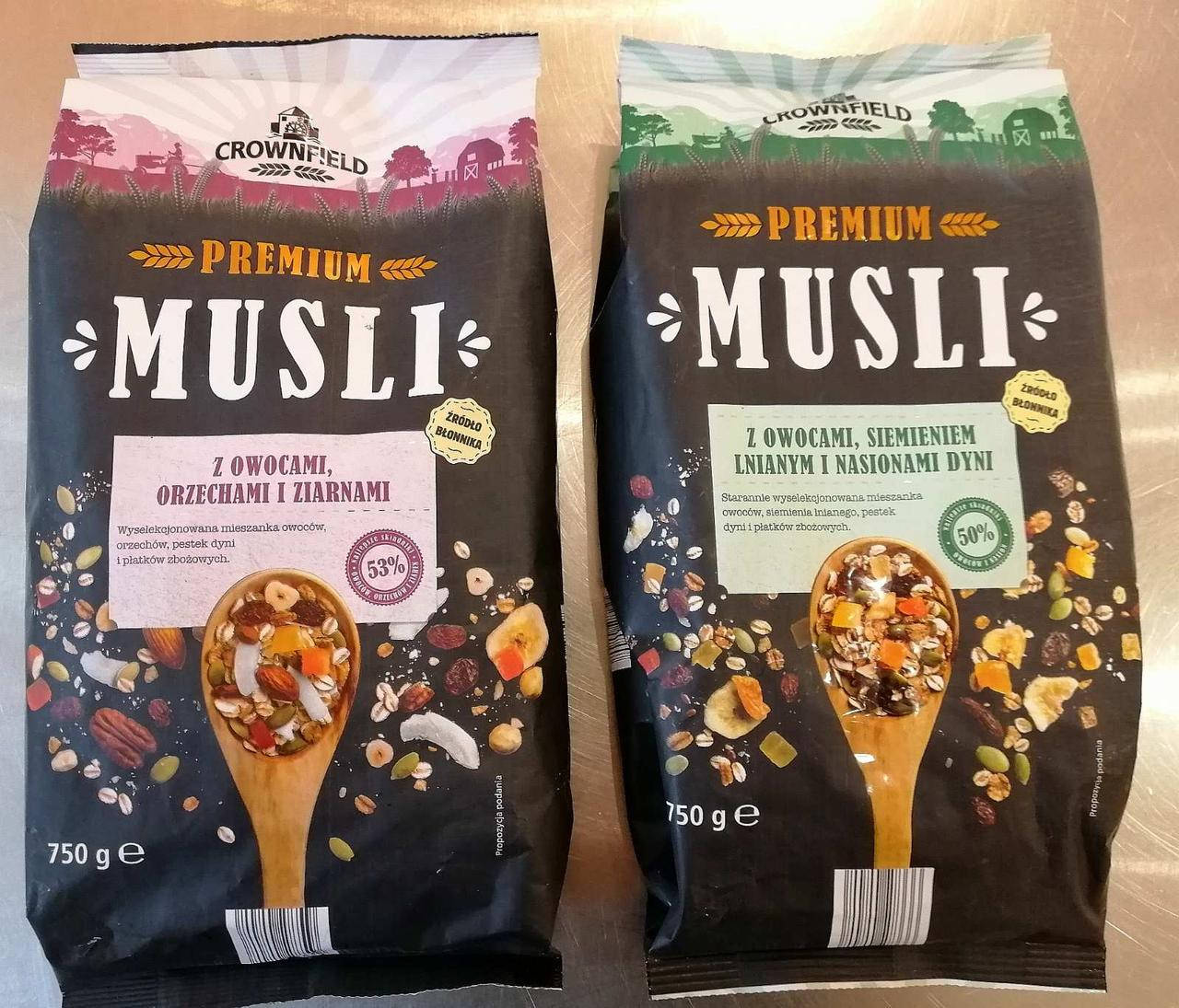 

Мюсли Premium Crownfield