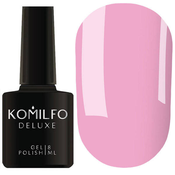 

Гель-лак Komilfo Deluxe Series D023 (розовая гвоздика, эмаль), 8 мл