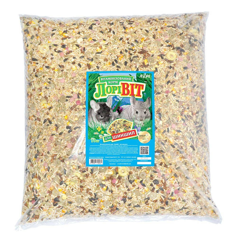 

Корм для шиншилл Лори Лоривит 10 кг