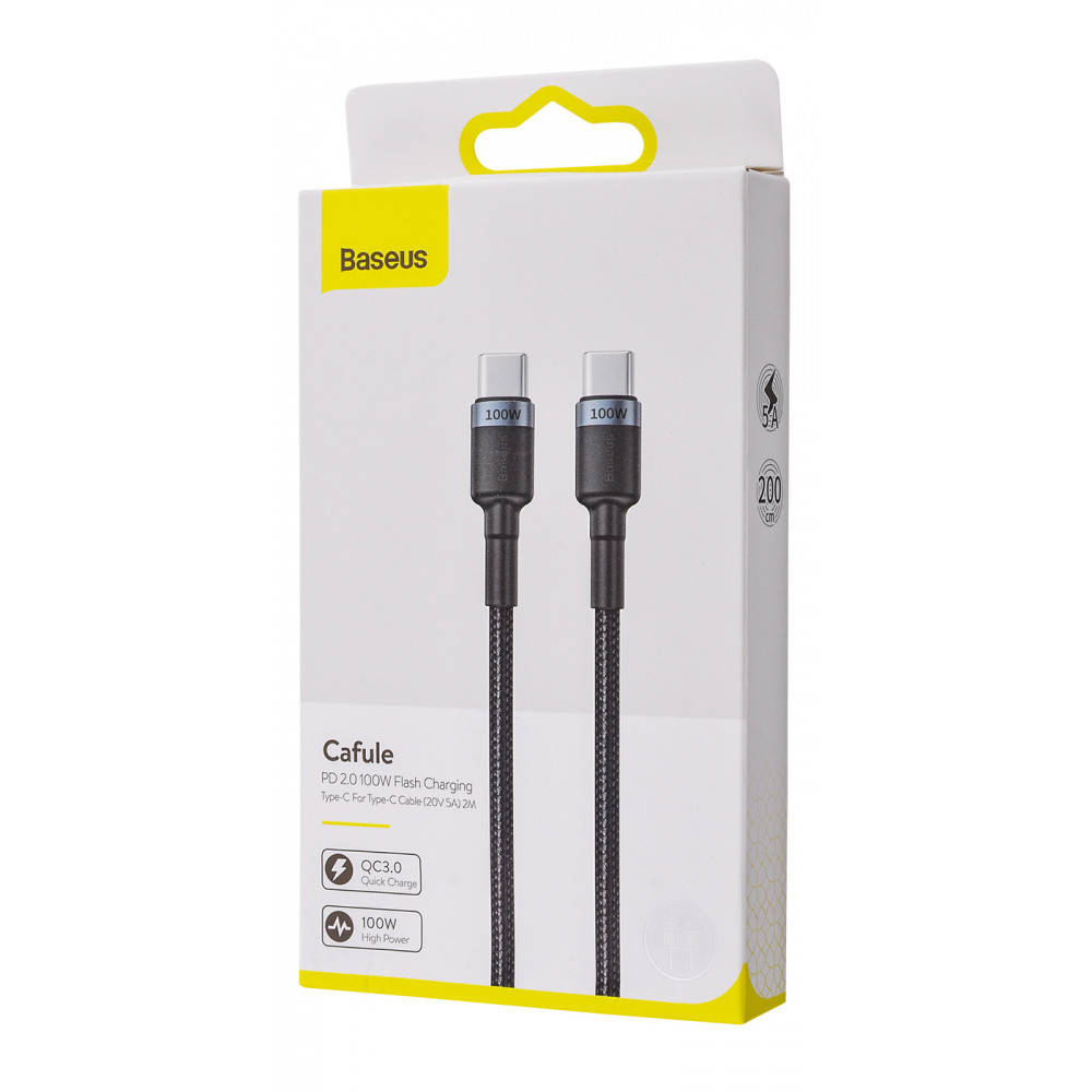 

Кабель Baseus Cafule Type-C PD 2.0 100W (2m)