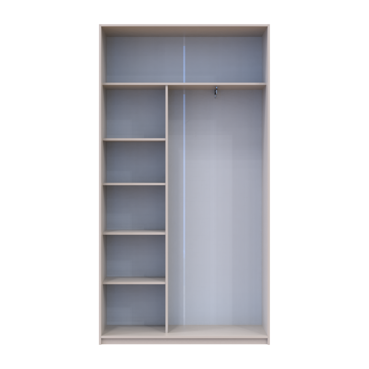 Шафа купе Doros Сіті Лайт Кашемір 2 ДСП 120х45х225 (80736332) 4