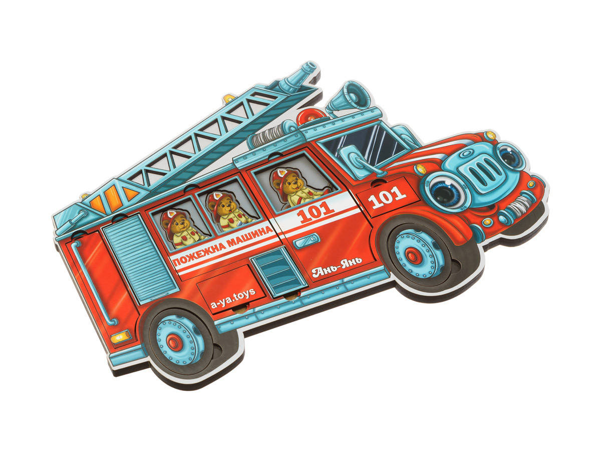 

Сортер-пазл "Мишки-пожарные" Ань-Янь. ПСФ005