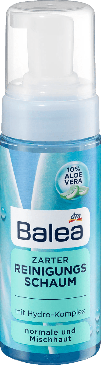 

Пенка для очищения кожи лица Balea Zarter Reinigungsschaum, 150 ml.
