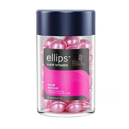 

Витамины для волос Ellips Hair Vitamin Repair Восстановление с Pro-кератиновым комплексом (50шт * 1ml)