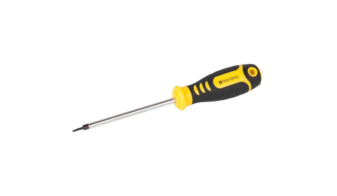 

Отвёртка трехгранная TA2*100 MASTERTOOL 49-3210