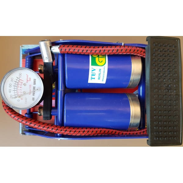 

Насос ножной двухпоршневой