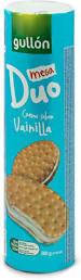

Печенье сэндвич без трансжиров Duo Mega Vanilla с ванильным кремом Gullon Испания 500 г