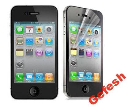 

Защитная пленка Apple iPhone 4 4G 4S перед и зад