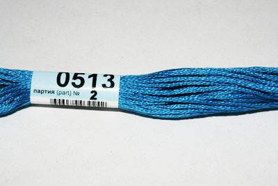 

Мулине гамма 0513 пыльно синий