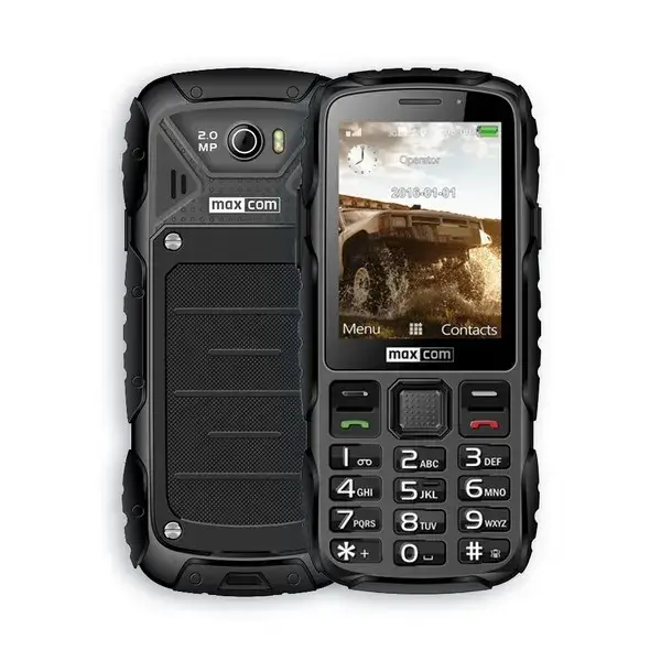 

Кнопочный телефон Maxcom MM920 Black, Черный