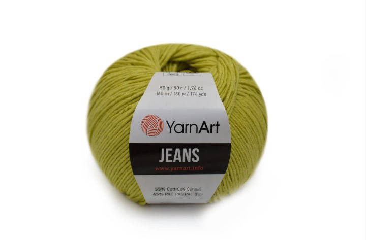 

YarnArt Jeans, оливка №29